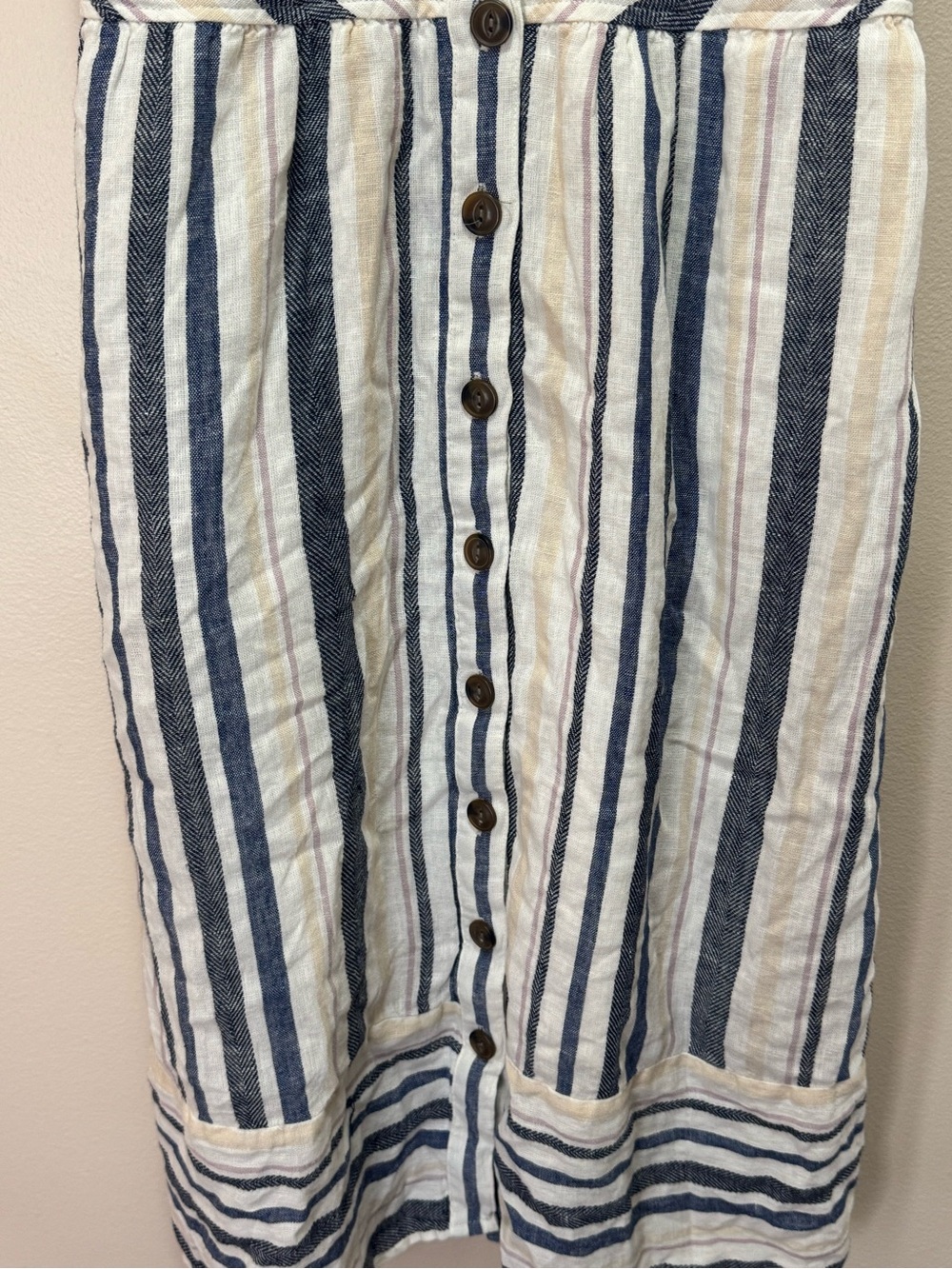 Universal Thread Linen/Rayon Button-Front Sundress - Picture 3 of 7